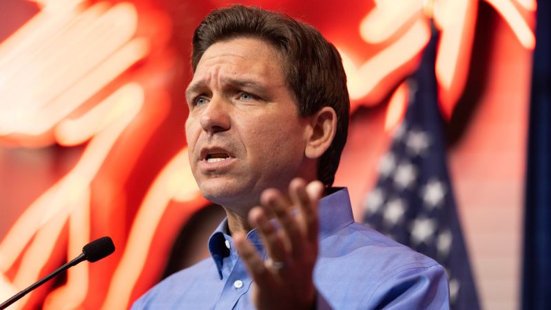 Ron DeSantis to sit down with CNN's Jake Tapper for an exclusive interview Tuesday